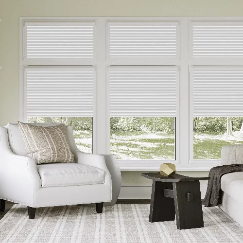 Baylee Chalk Perfect Fit Pleated Blind | Online Blindz