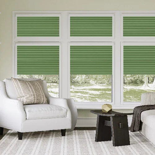 Elora Kiwi Perfect Fit Pleated Blind | Online Blindz