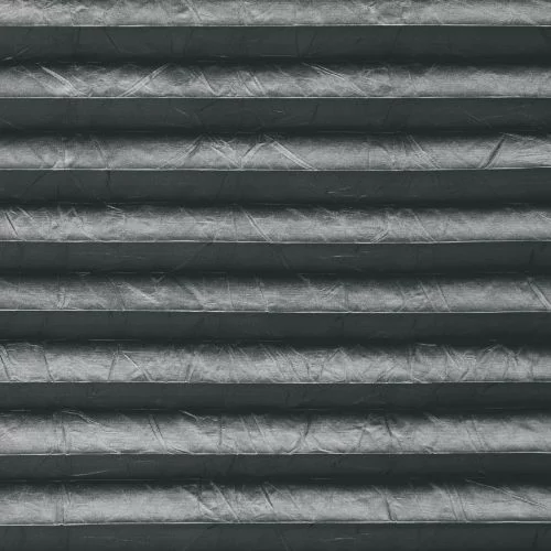 Halle Charcoal Perfect Fit Pleated Blind | Online Blindz