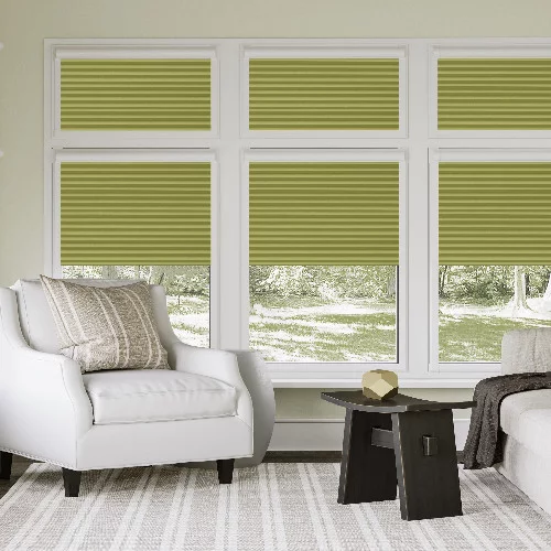 Louise Olive Perfect Fit Pleated Blind | Online Blindz