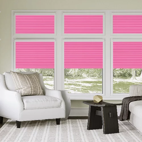 Mandarin Orchid PInk Perfect Fit Pleated Blind | Online Blindz