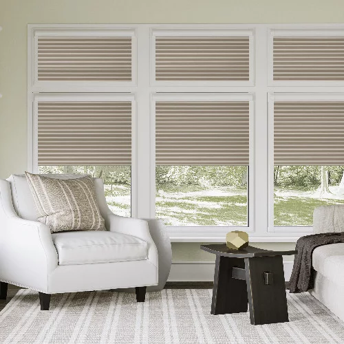 Marlene Beige Perfect Fit Pleated Blind | Online Blindz