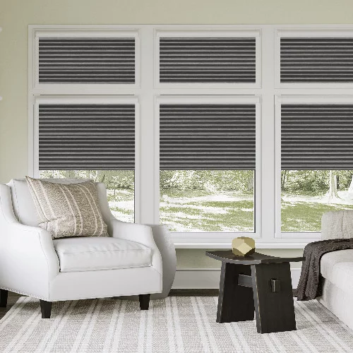 Martina Gris Perfect Fit Pleated Blind | Online Blindz