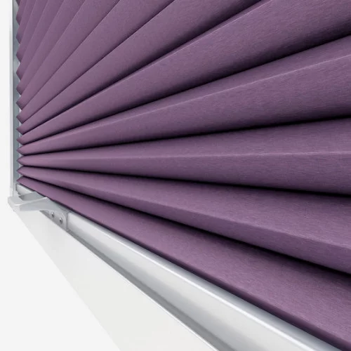 Nell Grape Perfect Fit Pleated Blind | Online Blindz