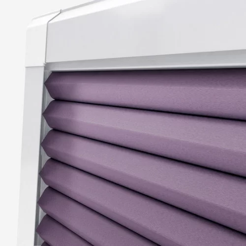 Nell Grape Perfect Fit Pleated Blind | Online Blindz