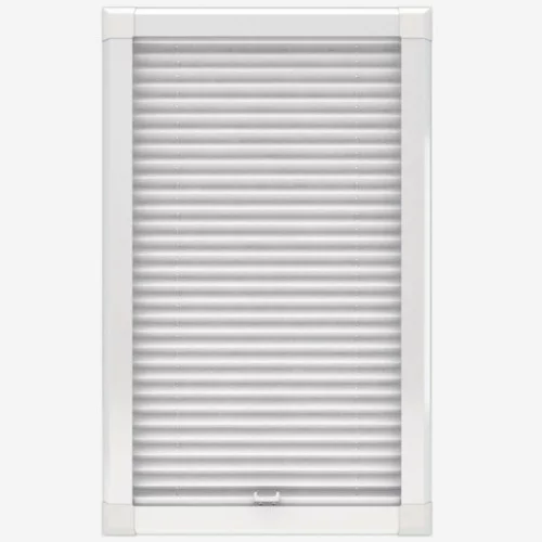 Nell White Perfect Fit Pleated Blind | Online Blindz