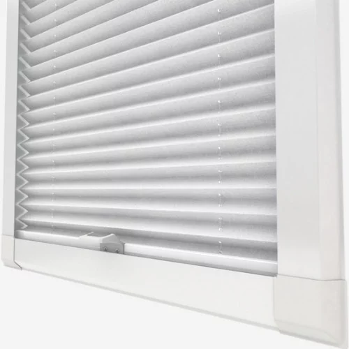 Nell White Perfect Fit Pleated Blind | Online Blindz