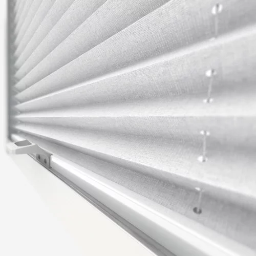 Nell White Perfect Fit Pleated Blind | Online Blindz