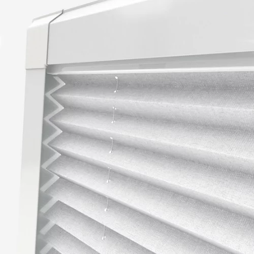 Nell White Perfect Fit Pleated Blind | Online Blindz