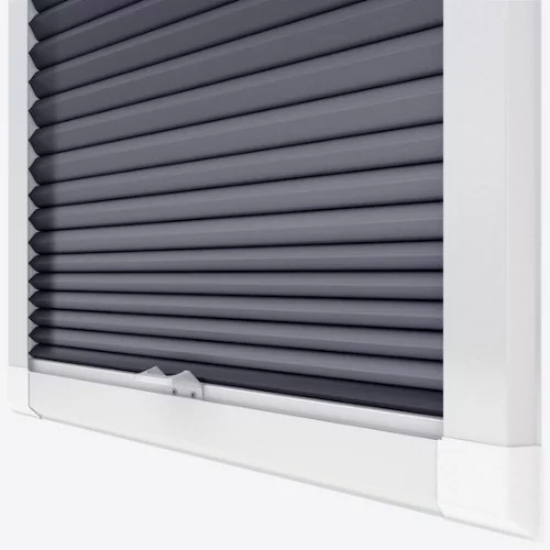 Primordial Anthracite Perfect Fit Pleated Blind | Online Blindz