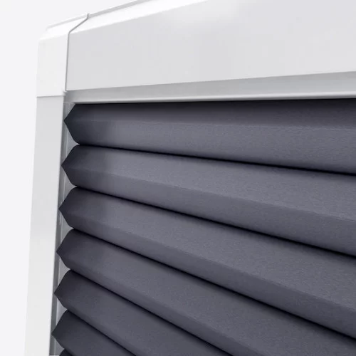 Primordial Anthracite Perfect Fit Pleated Blind | Online Blindz