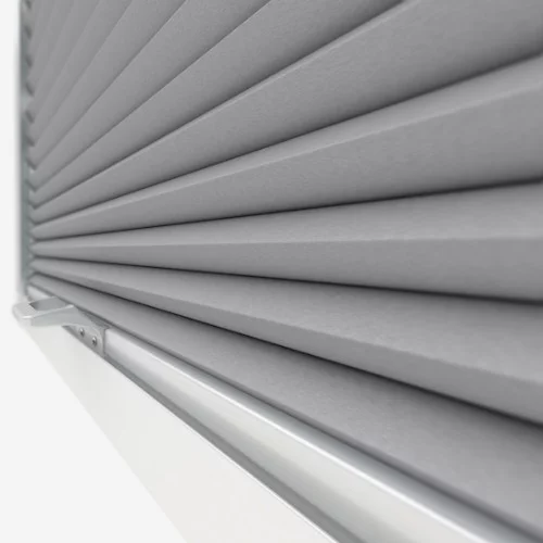 Primordial Blackout Dove Grey Perfect Fit Pleated Blind | Online Blindz