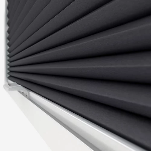 Primordial Blackout Jet Perfect Fit Pleated Blind | Online Blindz