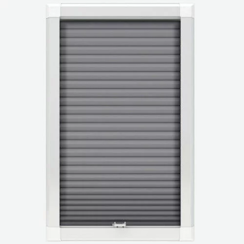 Primordial Grey Perfect Fit Pleated Blind | Online Blindz