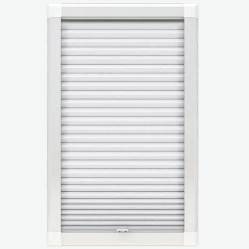 Primordial White Perfect Fit Pleated Blind | Online Blindz