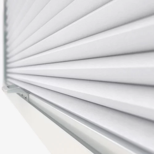 Primordial White Perfect Fit Pleated Blind | Online Blindz