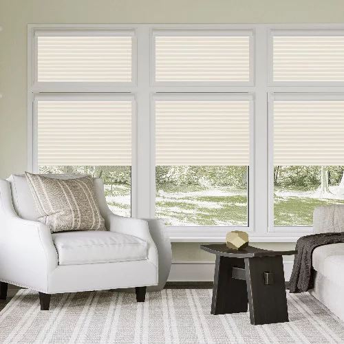 Watergate Almond Perfect Fit Pleated Blind | Online Blindz