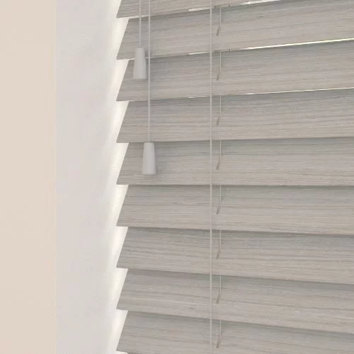 Leticia CDS Perfect Fit Real Wood Venetian Blind | Online Blindz