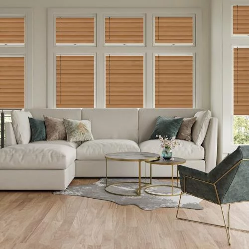 Lyndhurst CDS Perfect Fit Real Wood Venetian Blind | Online Blindz