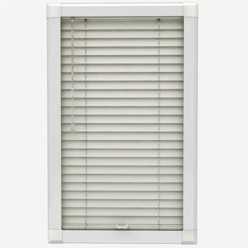 Pure Wood Pebble Grey Perfect Fit Real Wood Venetian Blind | Online Blindz