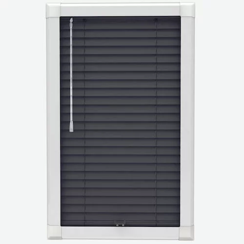 Pure Wood Phantom Grey Perfect Fit Real Wood Venetian Blind | Online Blindz