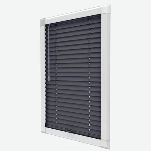 Pure Wood Phantom Grey Perfect Fit Real Wood Venetian Blind | Online Blindz