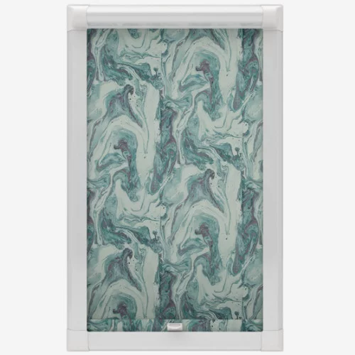 Cyra Silver Roman Blind | Online Blindz