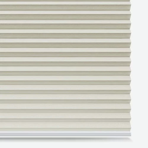 Agustus Blackout Cream Pleated Blind | Online Blindz