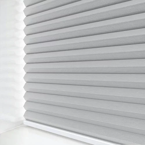 Agustus Dove Grey Pleated Blind | Online Blindz