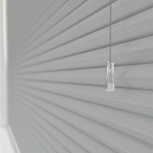 Agustus Dove Grey Pleated Blind | Online Blindz