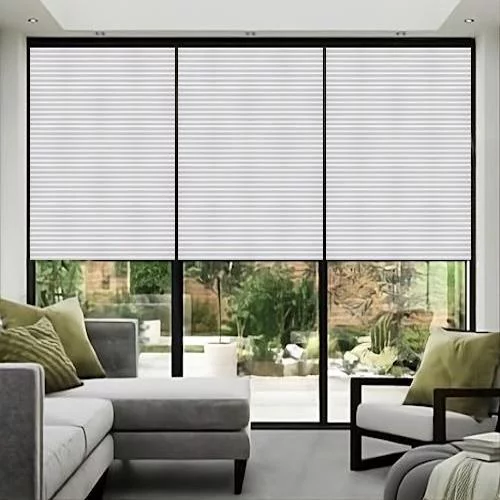 Alexandria Snow Pleated Blind | Online Blindz