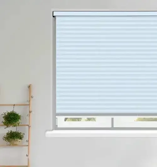 Aliza Cloud Pleated Blind | Online Blindz