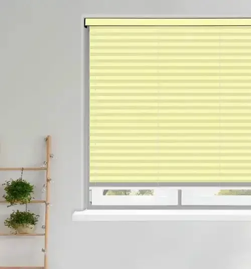 Allyn Cream Pleated Blind | Online Blindz