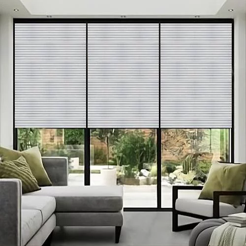 Amaya Cotton Pleated Blind | Online Blindz