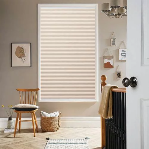 Arbor Beige Pleated Blind | Online Blindz