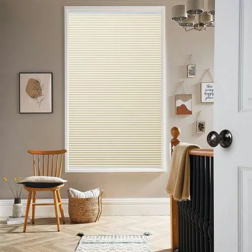 Arbor Cream Pleated Blind | Online Blindz