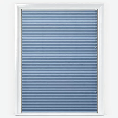 Arbor Sky Blue Pleated Blind | Online Blindz