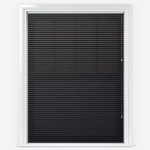 Arbor Slate Grey Pleated Blind | Online Blindz