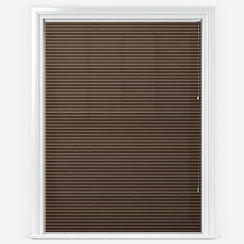 Arbor Tan Pleated Blind | Online Blindz