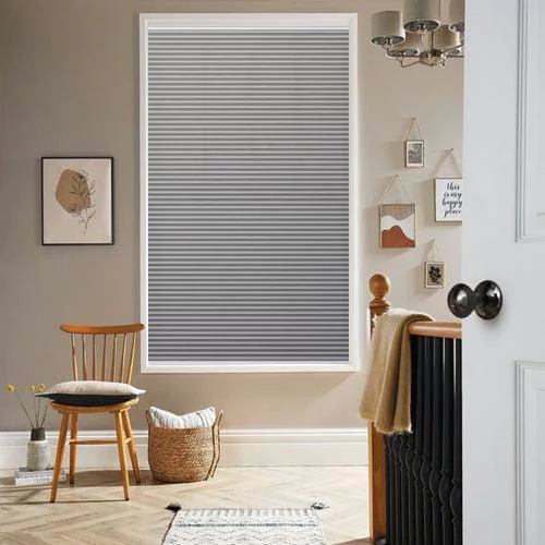 Arbor Urban Grey Pleated Blind | Online Blindz