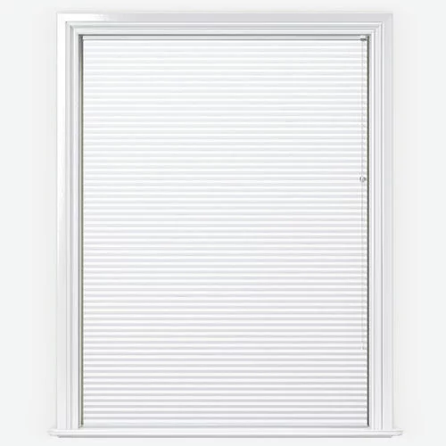 Arbor White Pleated Blind | Online Blindz