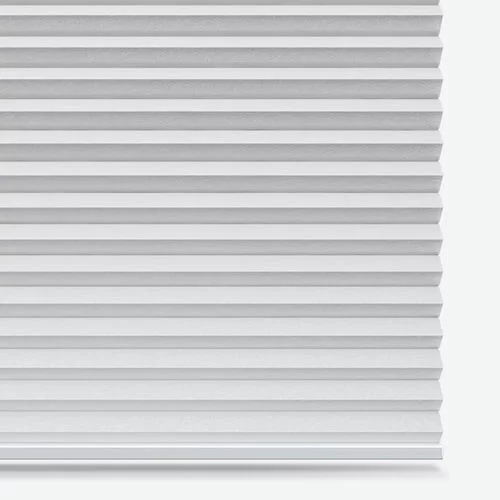 Arcade Blackout White Pleated Blind | Online Blindz