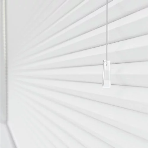 Arcade White Pleated Blind | Online Blindz