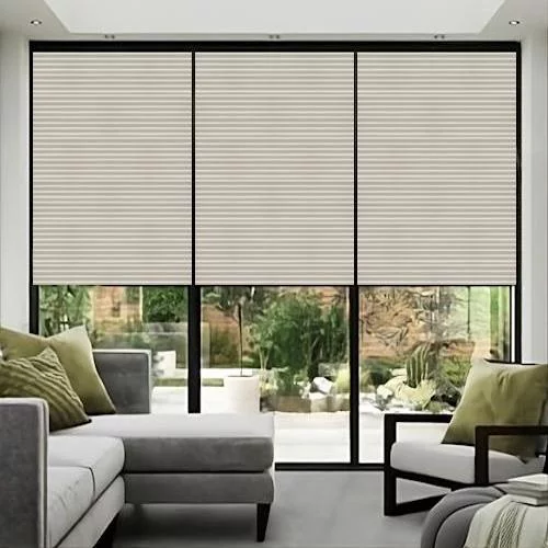 Emmy Bamboo Pleated Blind | Online Blindz