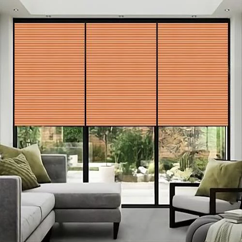 Forsythia Terra Pleated Blind | Online Blindz