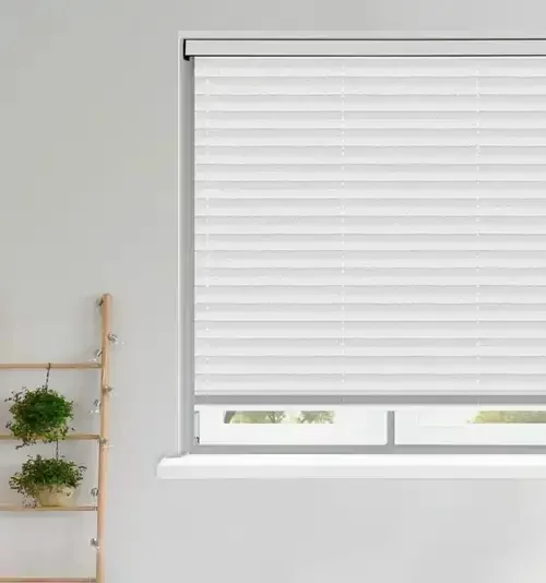 Janine Ice Pleated Blind | Online Blindz