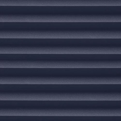 Kristin Kana Navy Blue Pleated Blind | Online Blindz