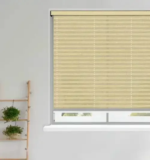 Nell Cream Pleated Blind | Online Blindz