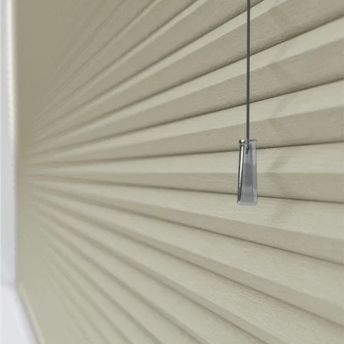 Primodal Blackout Cream Pleated Blind | Online Blindz