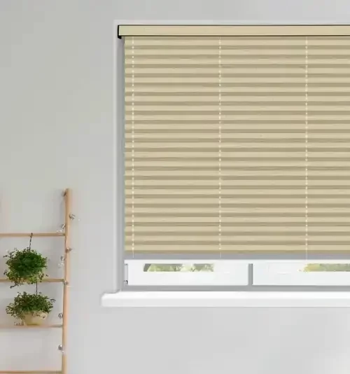 Scotia Pannacotta Pleated Blind | Online Blindz